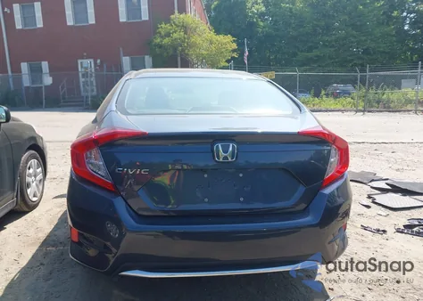 2021 Honda Civic Lx из США, поврежденный, VIN 2HGFC2F66MH557703